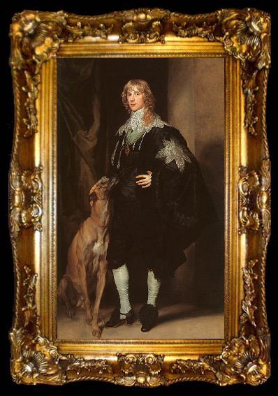 framed  Anthony Van Dyck James Stewart, Duke of Richmond and Lennox, ta009-2